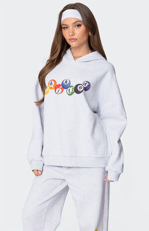 Billiard Oversized Hoodie image number 3