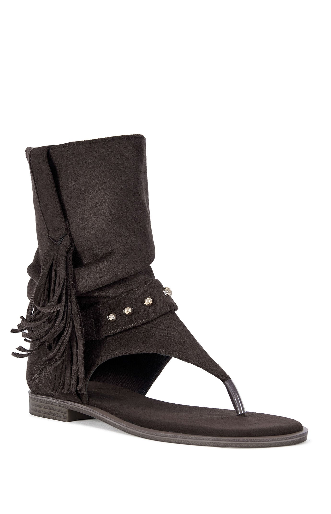 AZALEA WANG Women's Rainer Chocolate Sandals