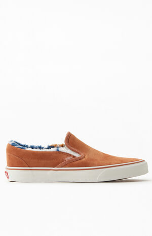 Suede Sherpa Classic Slip-On Shoes image number 2
