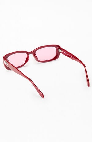 Vibe Check Narrow Rectangle Sunglasses image number 2