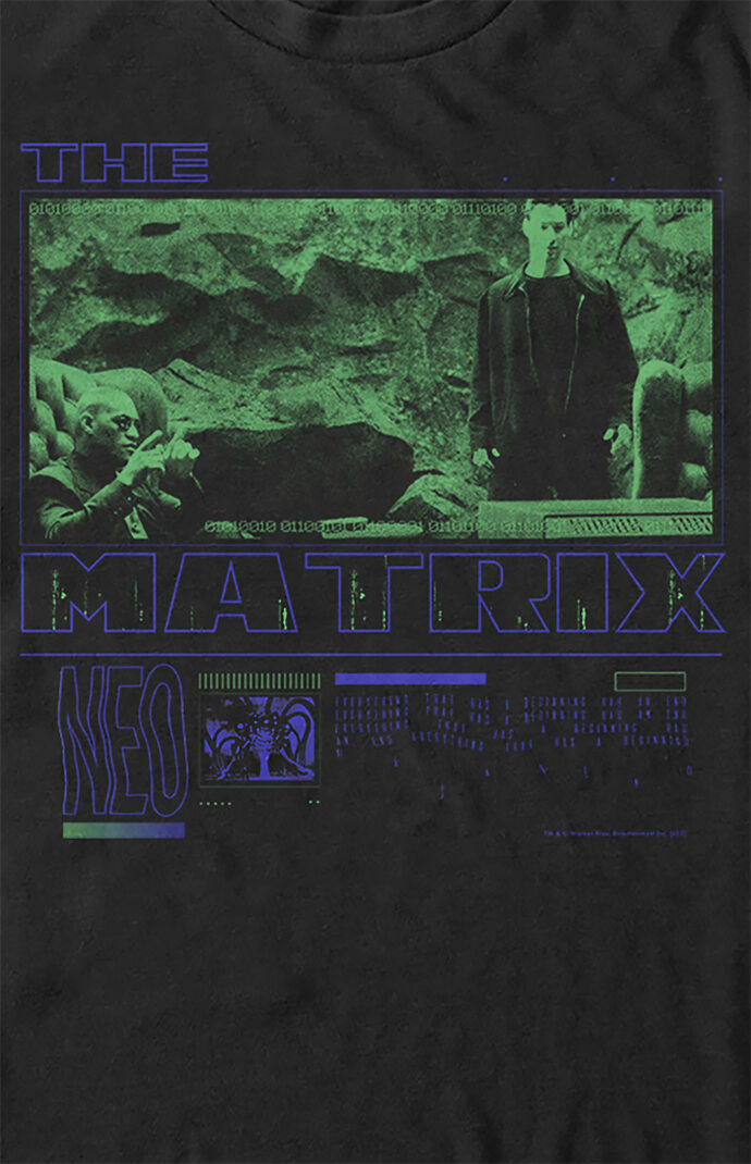 The Matrix Neo Portrait T-Shirt