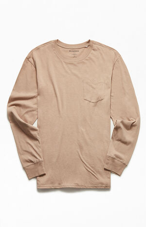 Pocket Long Sleeve Regular T-Shirt Pocket Long Sleeve Regular T-Shirt image number null