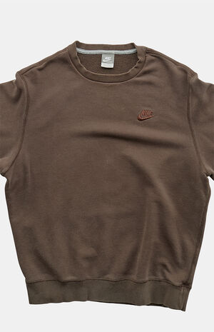 Brown 2000s Nike Crew Neck Sweatshirt image number 2