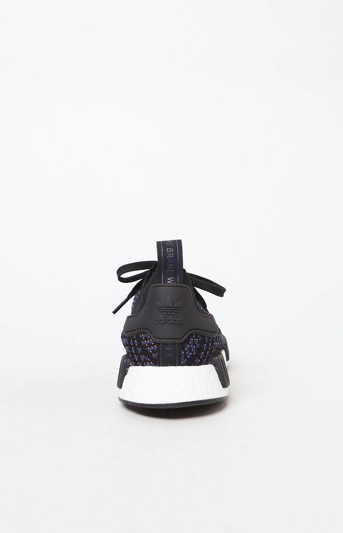Women s Black Multi NMD R1 STLT Primeknit Sneakers PacSun PacSun