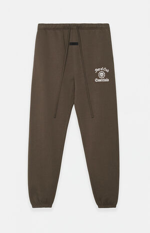 Women's Brown Heavy Fleece Sweatpants image number 1