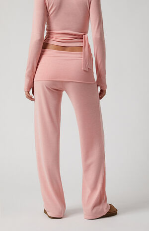 Active Lounge Fold-Over Easy Yoga Pants image number 5