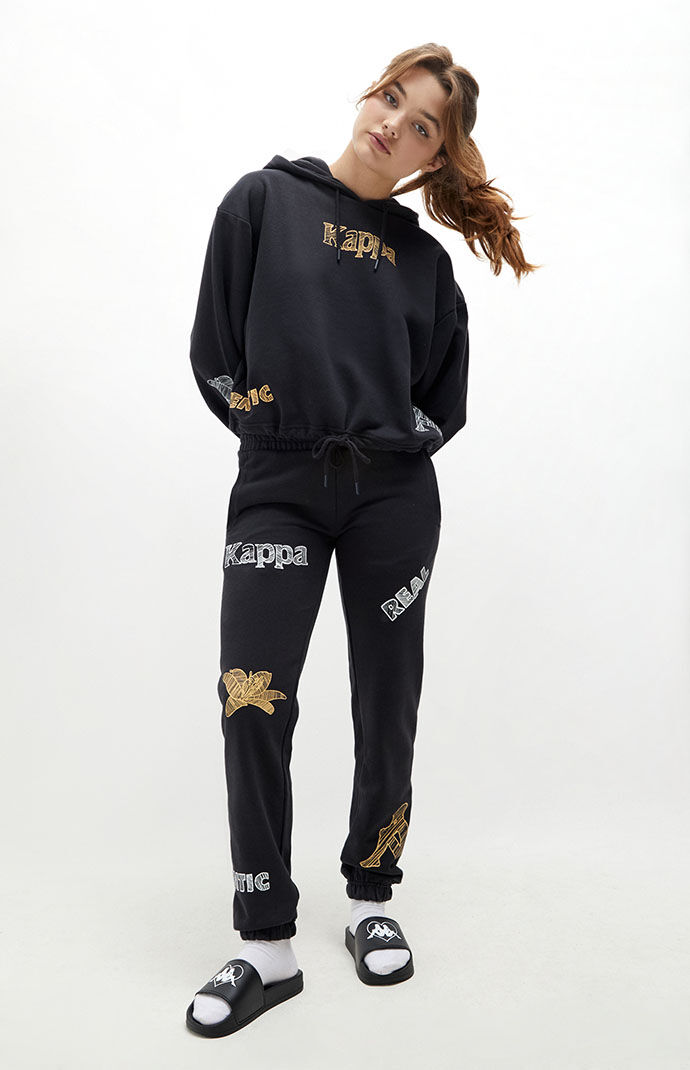 Kappa Black Authentic Graphik Tyssa 