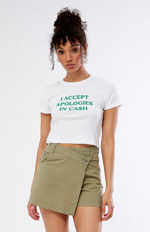 I Accept Apologies T-Shirt image number 1