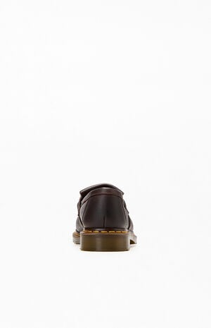 Adrian Yellow Stitch Ambassador Leather Loafers image number 3