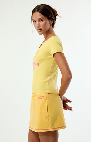 Drawstring Mini Skirt image number 3