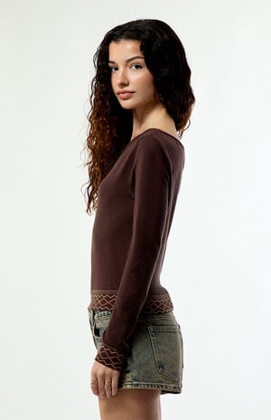 Clarity Off-The-Shoulder Sweater image number 3