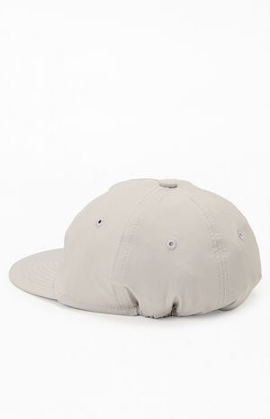 Vintage Black 5-Panel Nylon Hat image number 3