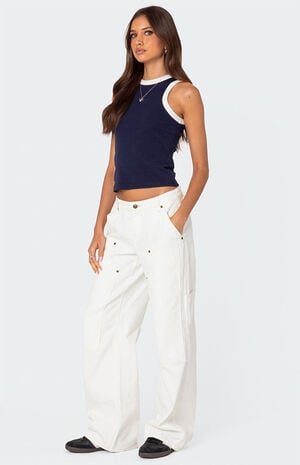 Tammy Contrast Tank Top image number 3