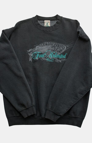 90s Trout Unlimited Crew Neck Sweatshirt image number 2