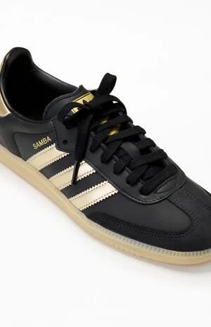 Women's Black Samba OG Sneakers image number 6