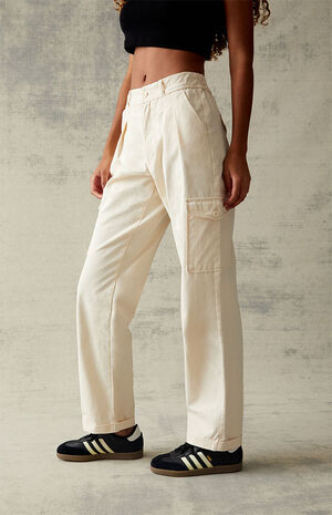 Vanilla Cargo Trousers image number 3
