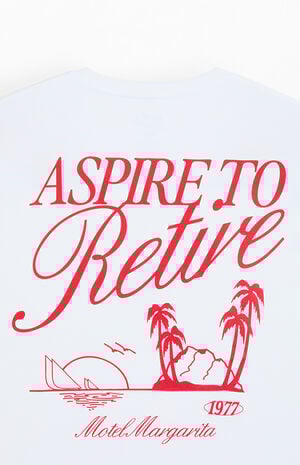 Aspire to Retire Beach T-Shirt image number 4