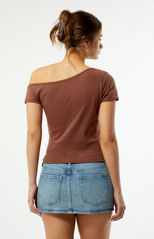 Norcal Print Off-The-Shoulder Top image number 3