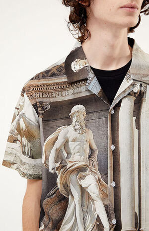 Baroque Woven Button Down Shirt Baroque Woven Button Down Shirt image number 2