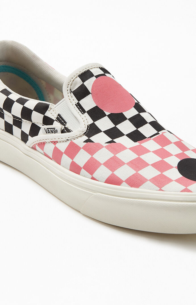 pink checkered vans pacsun