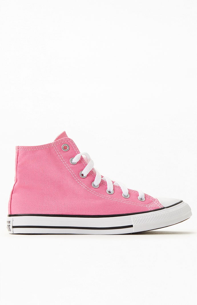Infant pink store converse high tops