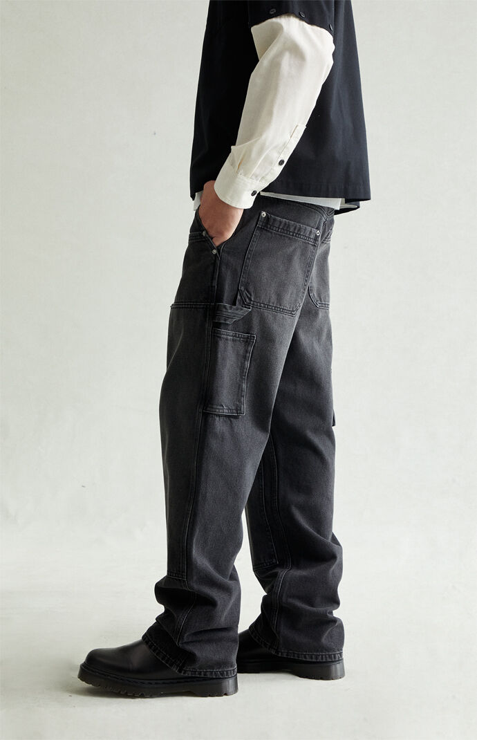 Pacsun Dylan Baggy Jeans Carpenter Black Wash | PacSun