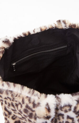 Leopard Faux Fur Bag image number 6
