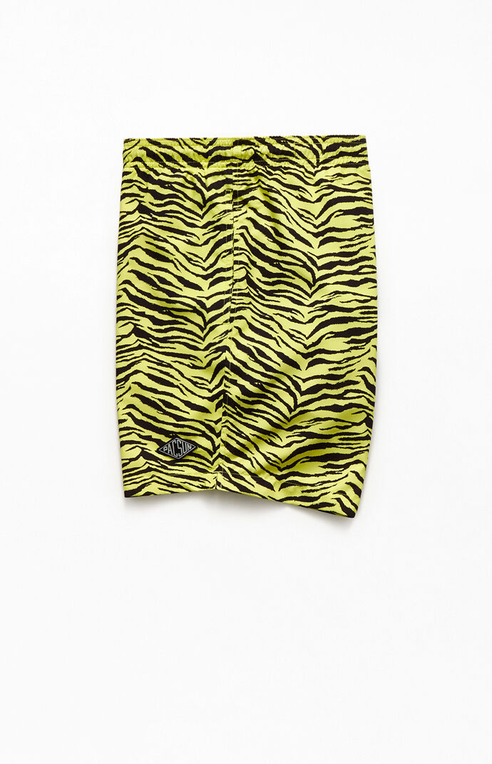 Neon Tigre 17" Swim Trunks