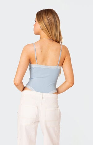 Aurora Lace Trim Bodysuit image number 5