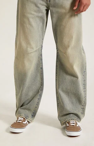 Mason Baggy Barrel Jeans Medium Blue Tinted image number 5