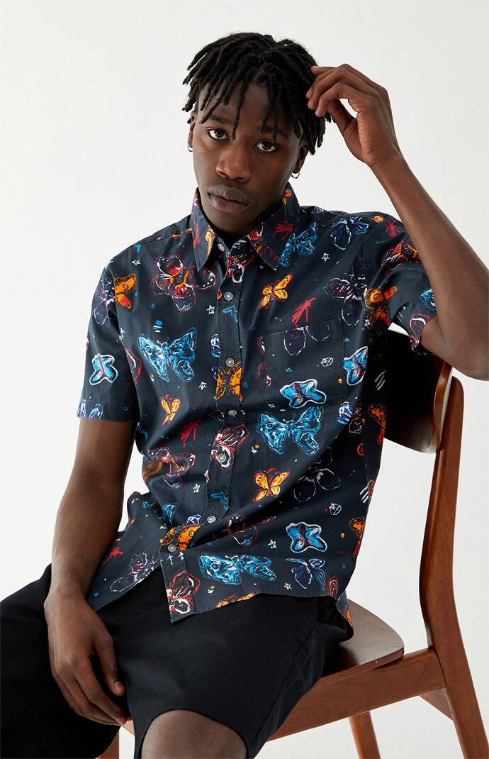 Bloom Woven Button-Up Shirt