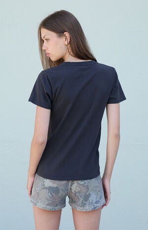 Camo Marcie Curved Sweat Shorts image number 4