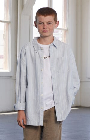 Striped Oxford Long Sleeve Shirt image number 1