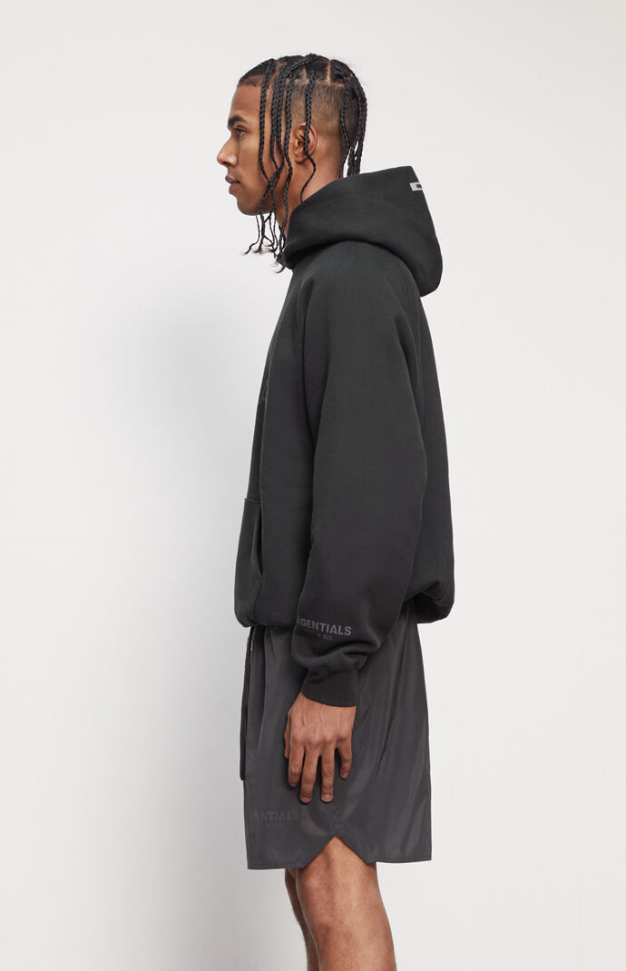 Fear of God Essentials Essentials Black Hoodie PacSun
