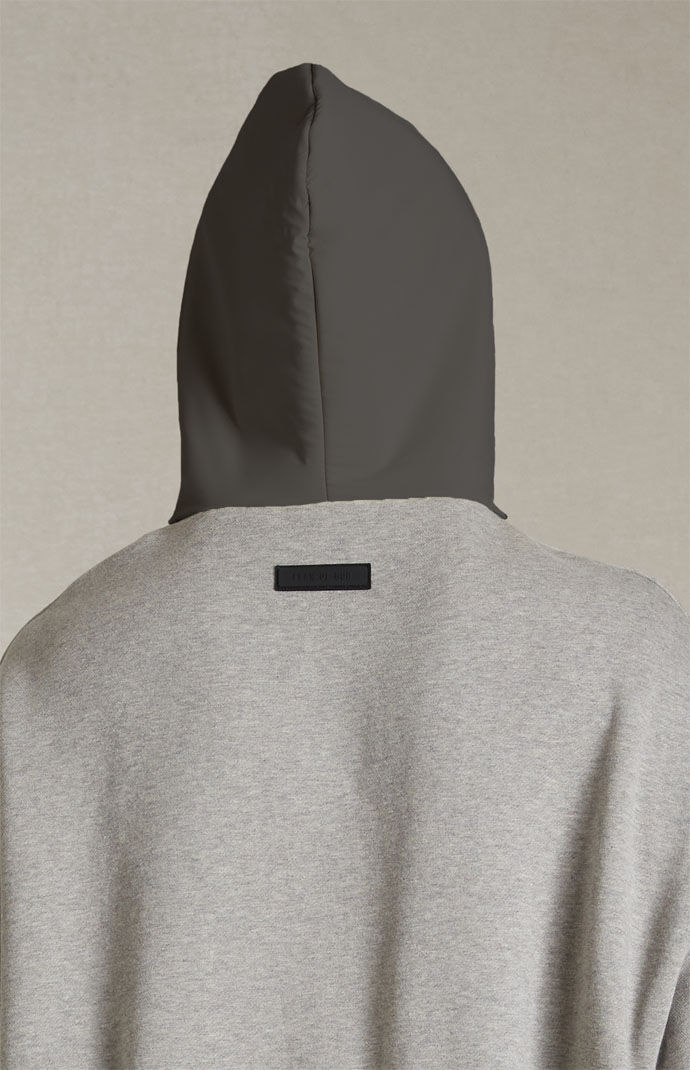 Fear of God Essentials Dark Heather Oatmeal Ink Nylon Fleece