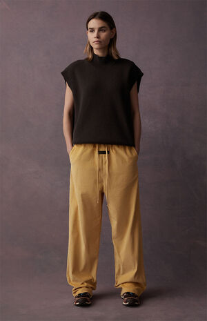 Women's Off Black Mock Neck Vest image number 6