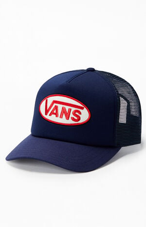 Navy Quick Patch Trucker Hat image number 4
