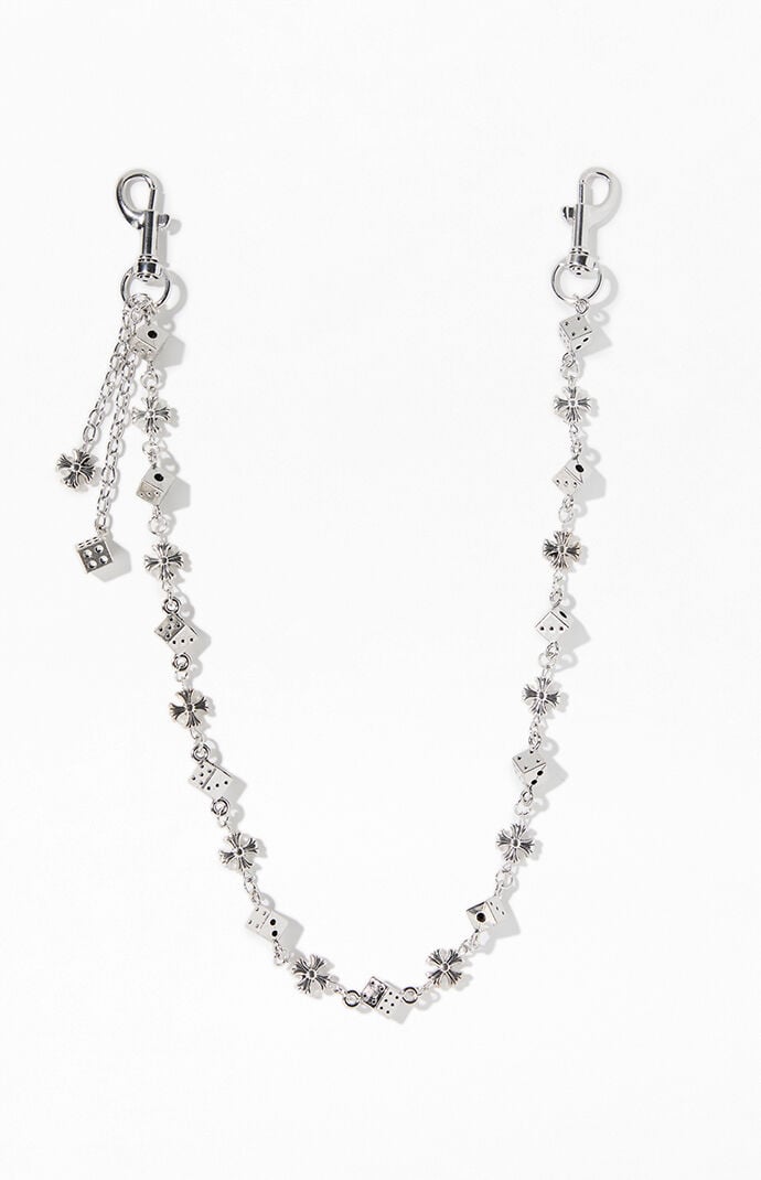 Pacsun Roll The Dice Wallet Chain