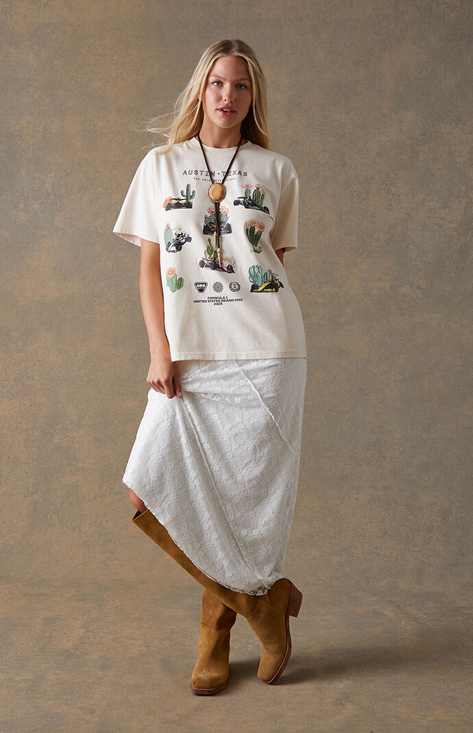 Formula 1 x Pacsun United States Grand Prix 2025 Austin Race Boxy T-Shirt