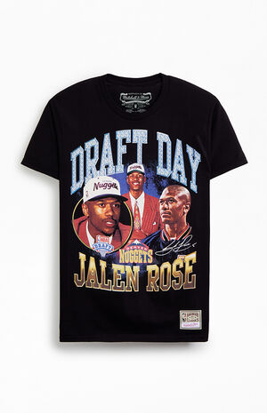 Denver Nuggets Jalen Rose Draft Day T-Shirt image number 1