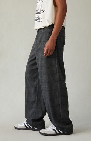 Gray Baggy Trousers image number 3