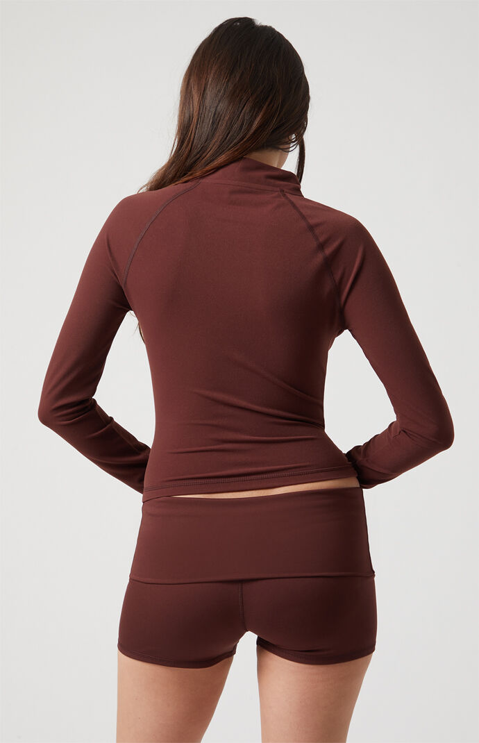 PAC 1980 WHISPER Active Low Rise Fold-Over Micro Biker Shorts