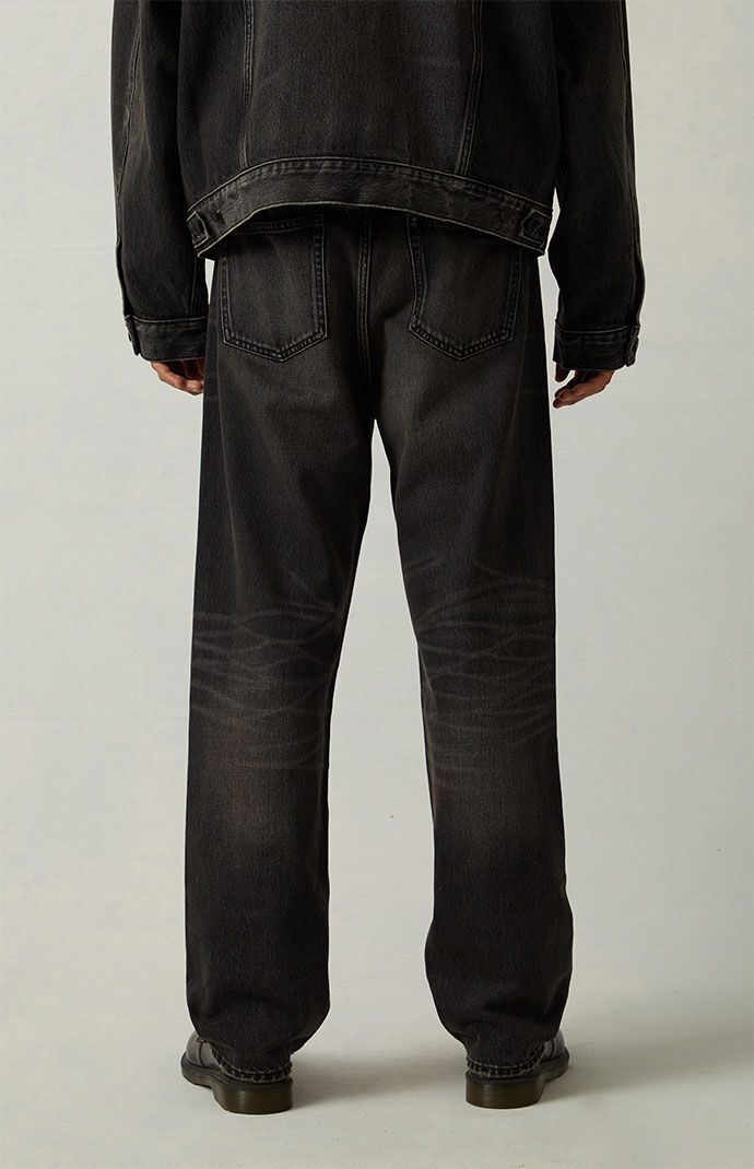 Fear of God Essentials Black 5-Pocket Jeans | PacSun