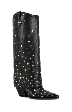 Women's Madlock Faux Leather Western Boots image number 2