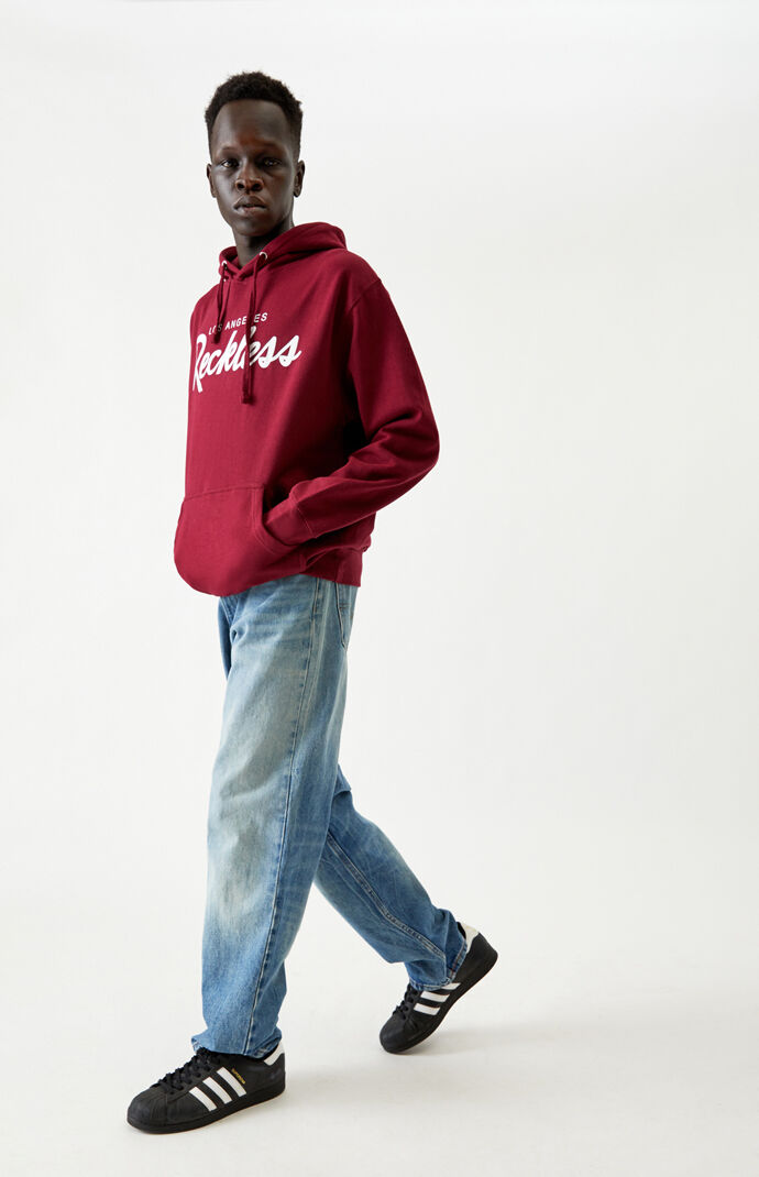 Burgundy OG Reckless Hoodie