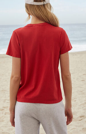 Red Chloe Swiss 10 T-Shirt image number 3