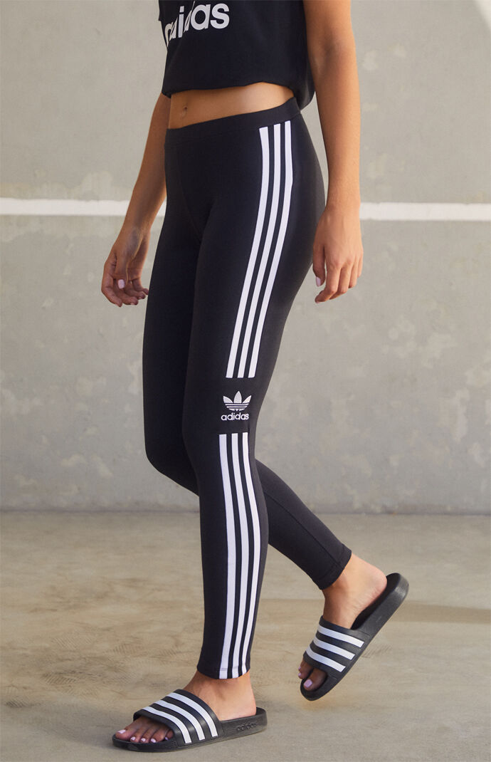 women's adidas trefoil leggings