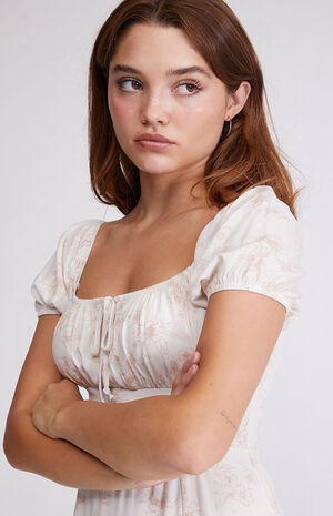 Tie Front Mini Dress image number 2