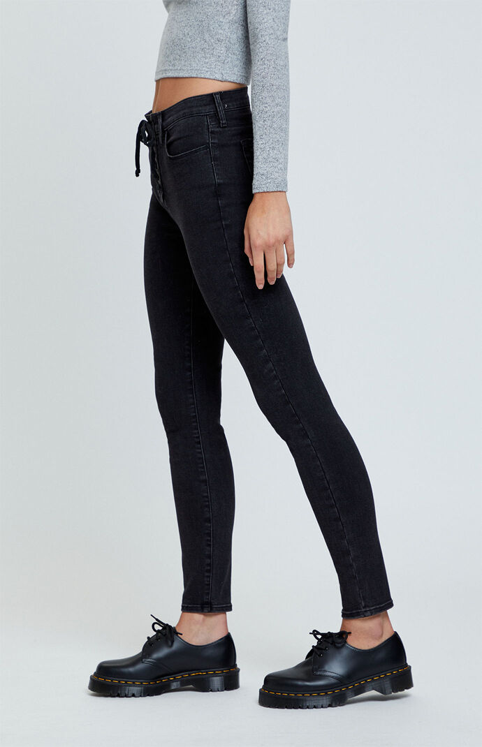 pacsun lace up jeans