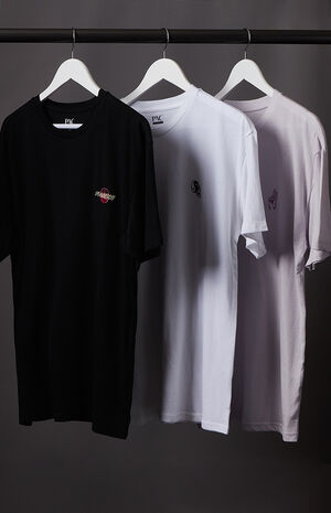 3 Pack Embroidered T-Shirts 3 Pack Embroidered T-Shirts image number null